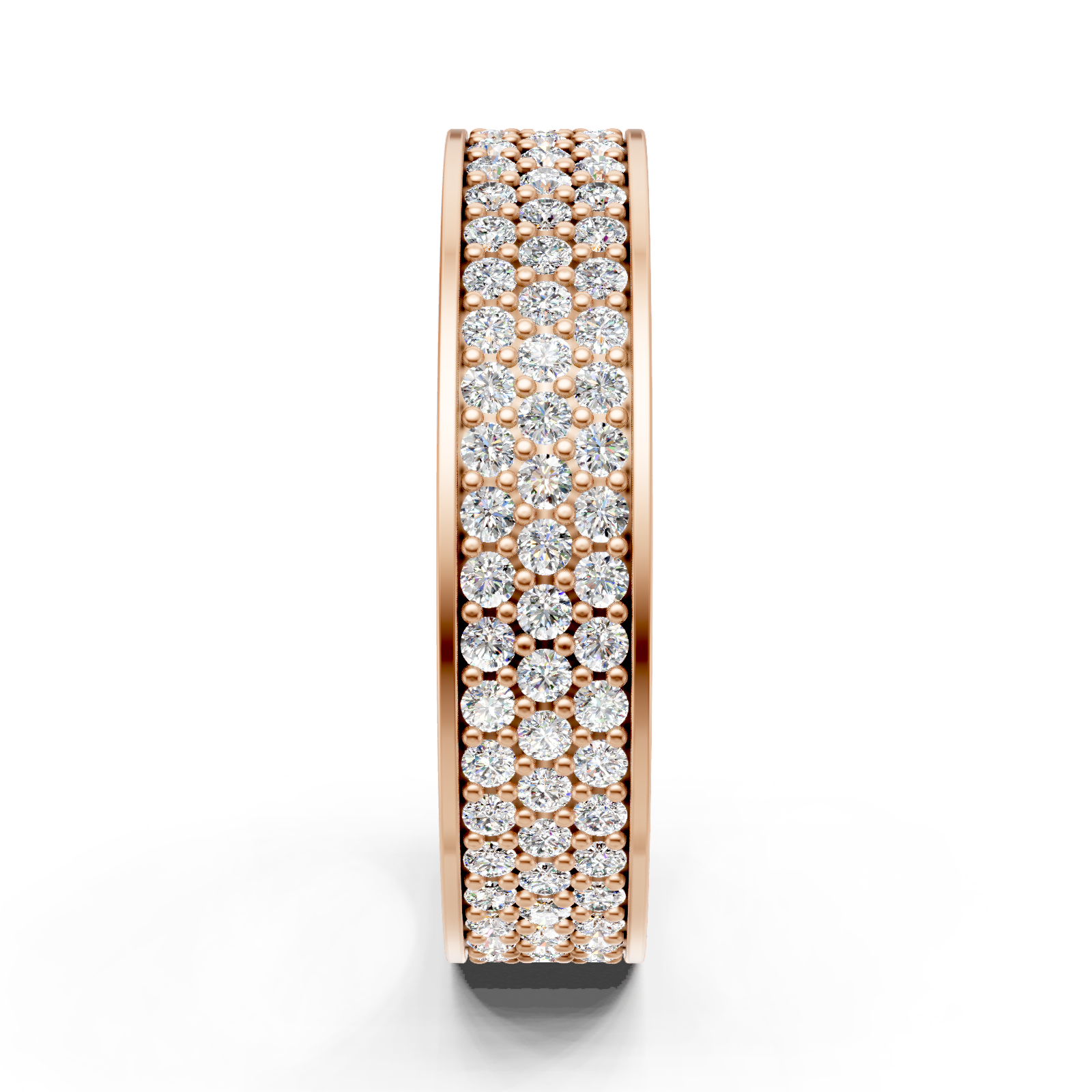 Alliance en or rouge 18 carats