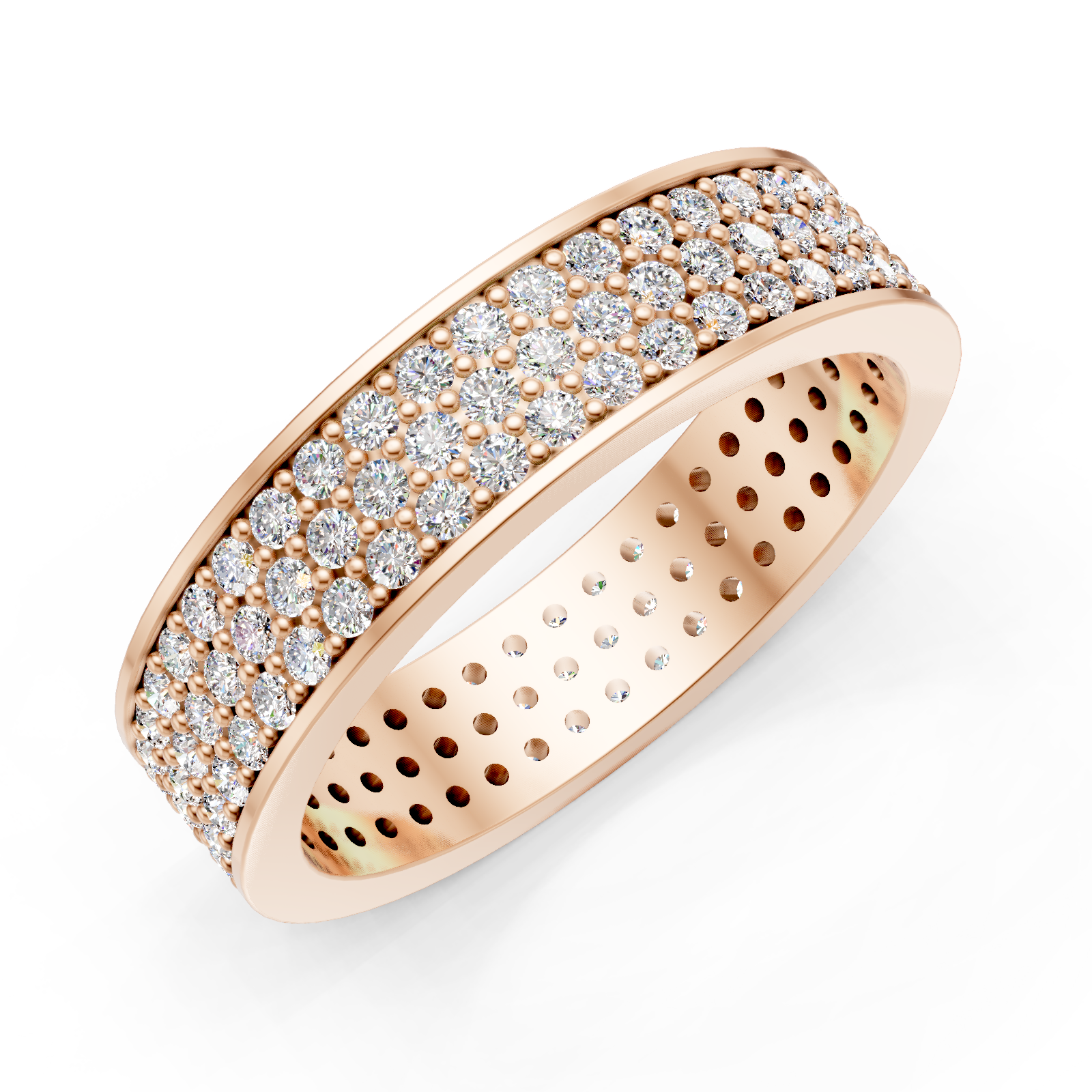 Alliance en or rouge 18 carats