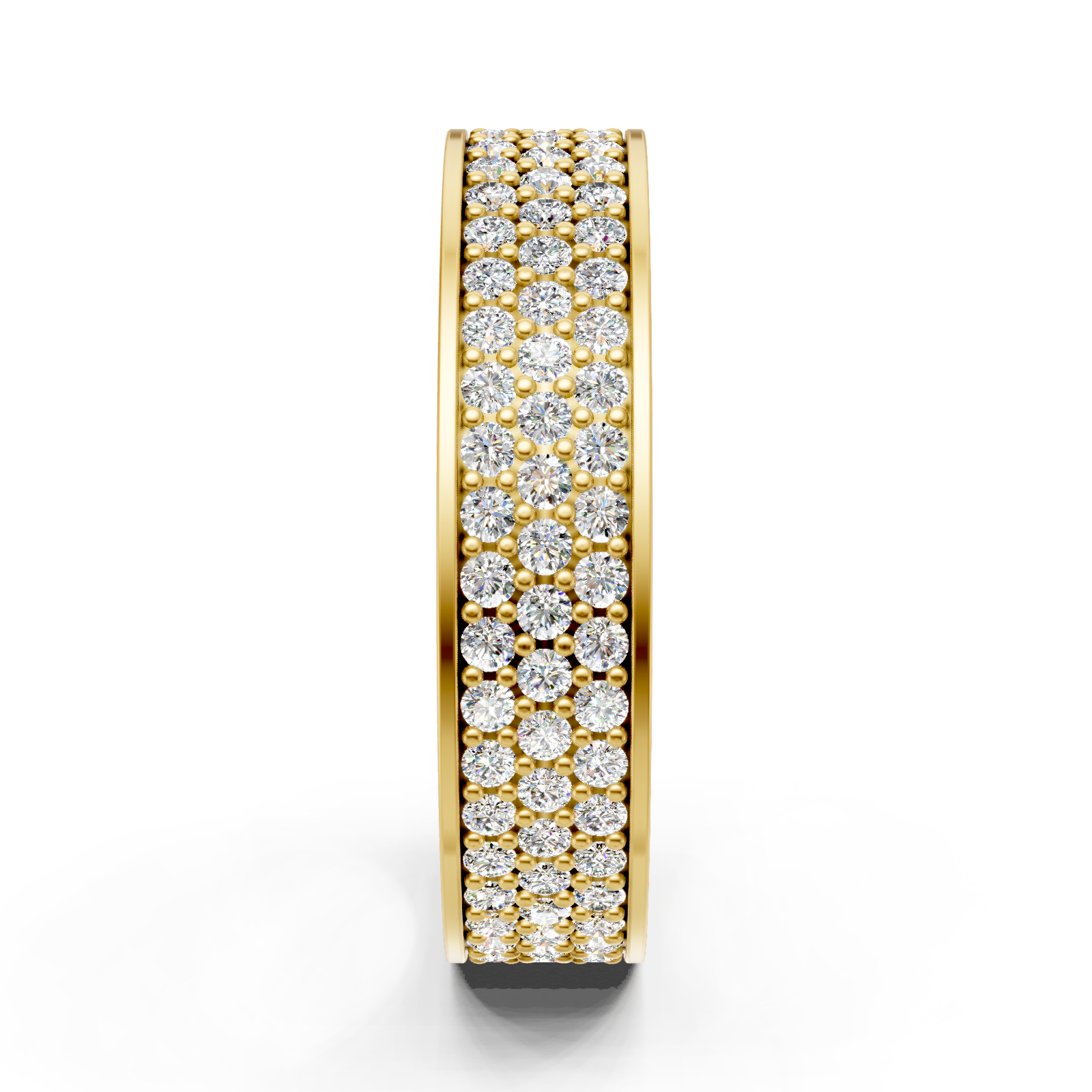 Alliance en or jaune 18 carats