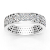 Alliance en or blanc 18 carats 