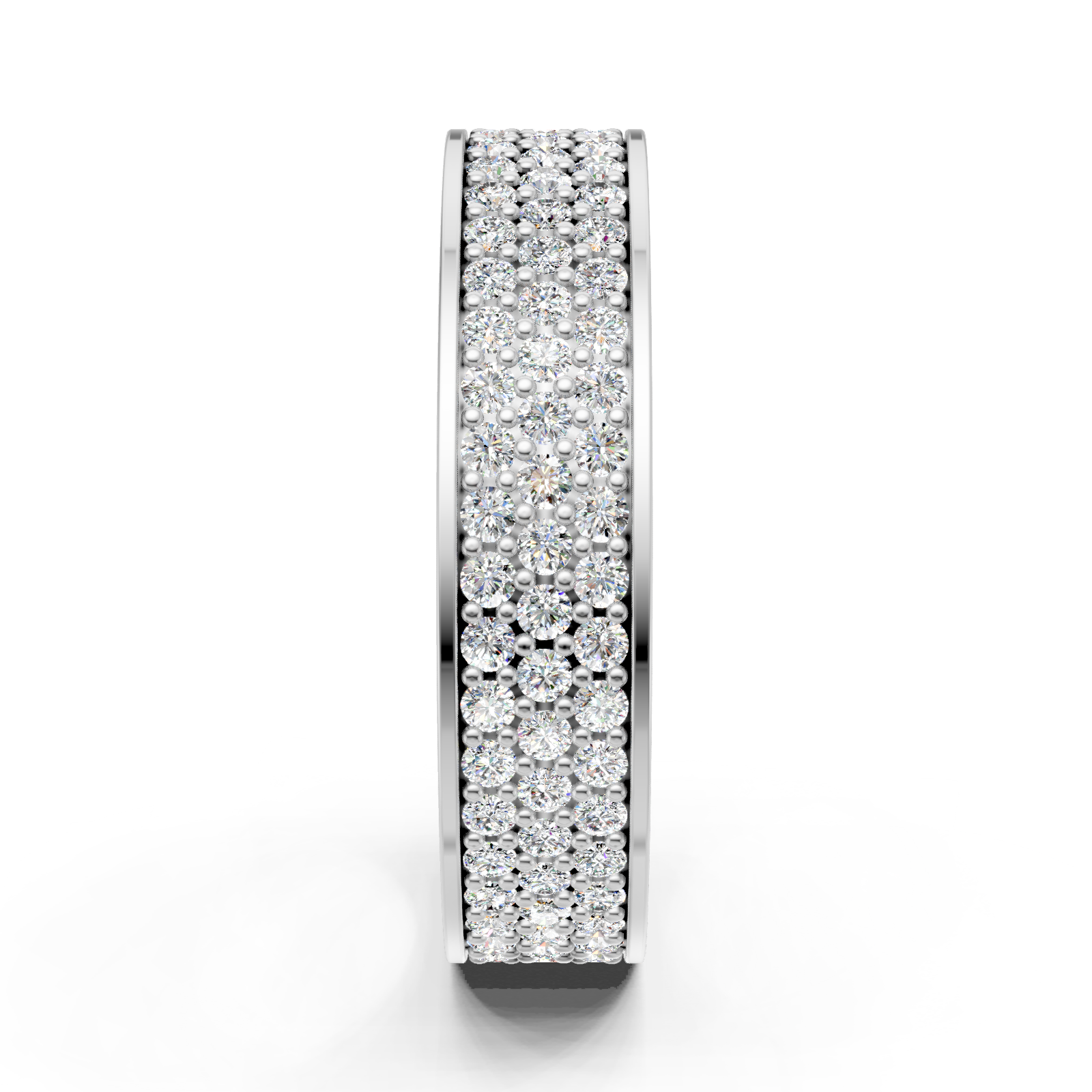 Alliance en or blanc 18 carats