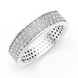 Alliance en or blanc 18 carats