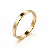 Alliance en or jaune 18 carats