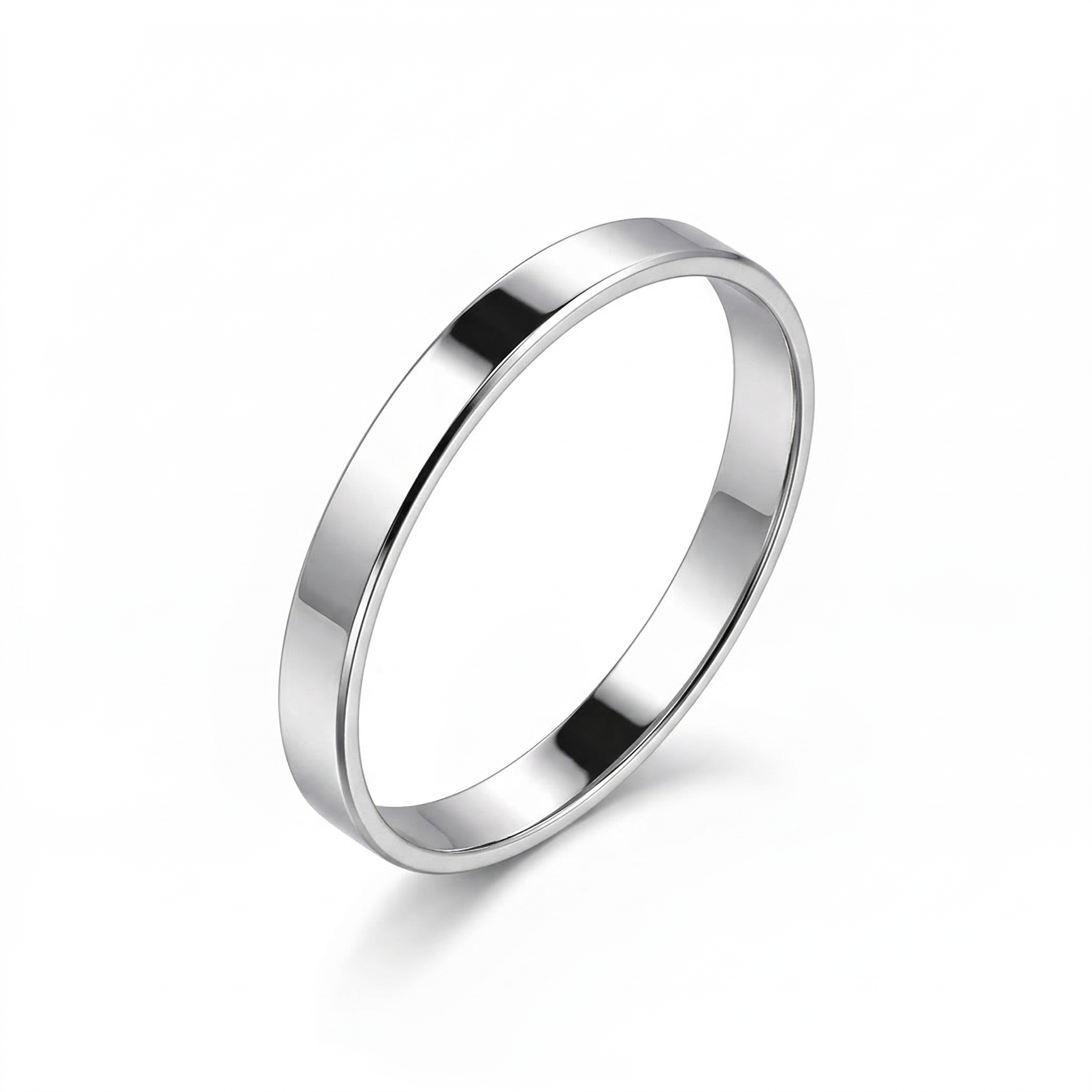 Alliance en or blanc 18 carats 