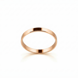 Alliance en or rouge 18 carats 