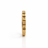 Alliance en or jaune 18 carats