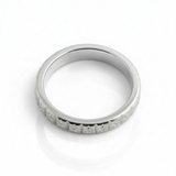 Alliance en or blanc 18 carats 