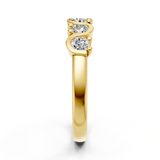 Alliance en or jaune 18 carats