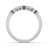 Alliance en or blanc 18 carats
