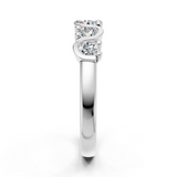 Alliance en or blanc 18 carats