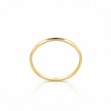Alliance en or jaune 18 carats 