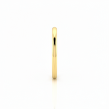 Alliance en or jaune 18 carats