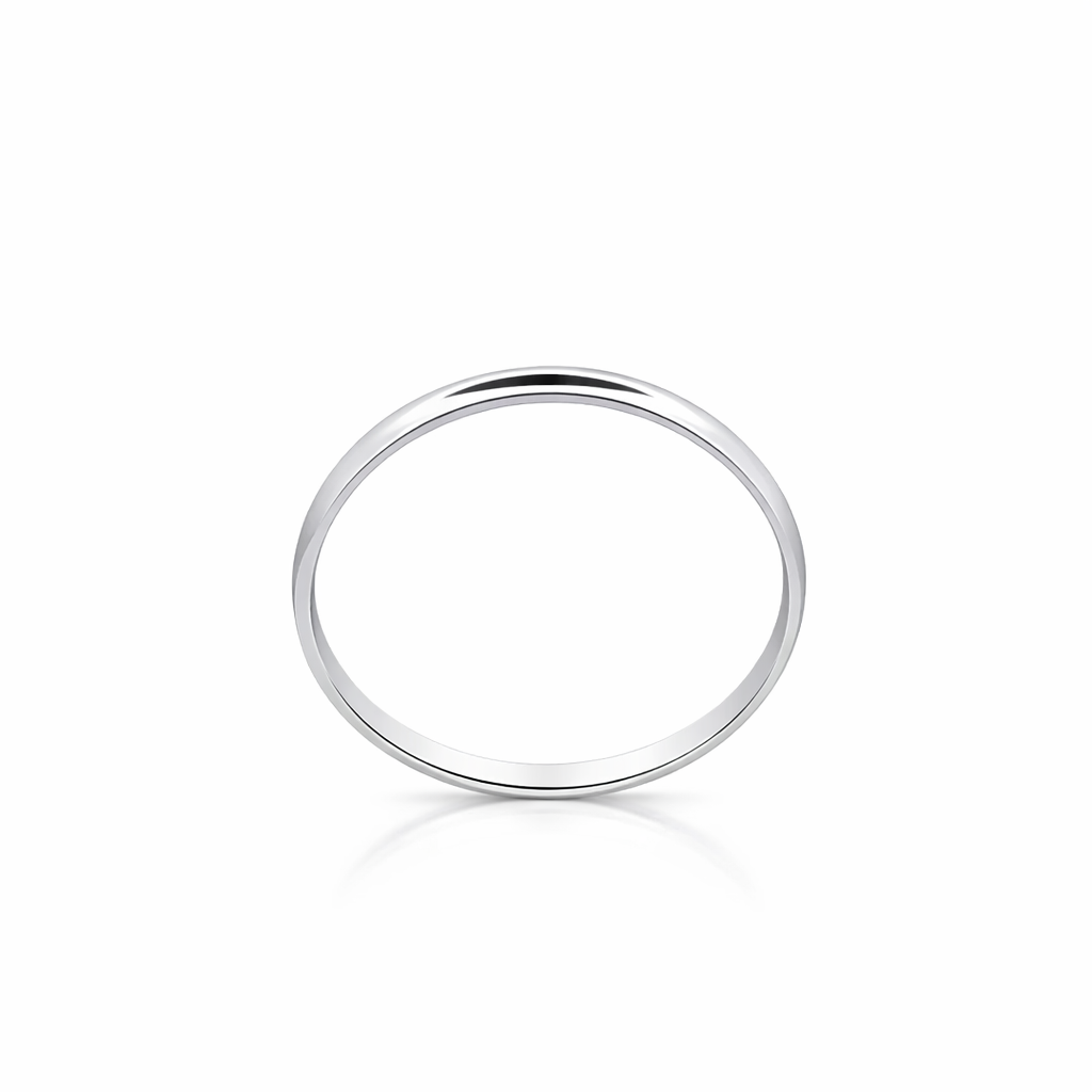 Alliance en or blanc 18 carats 