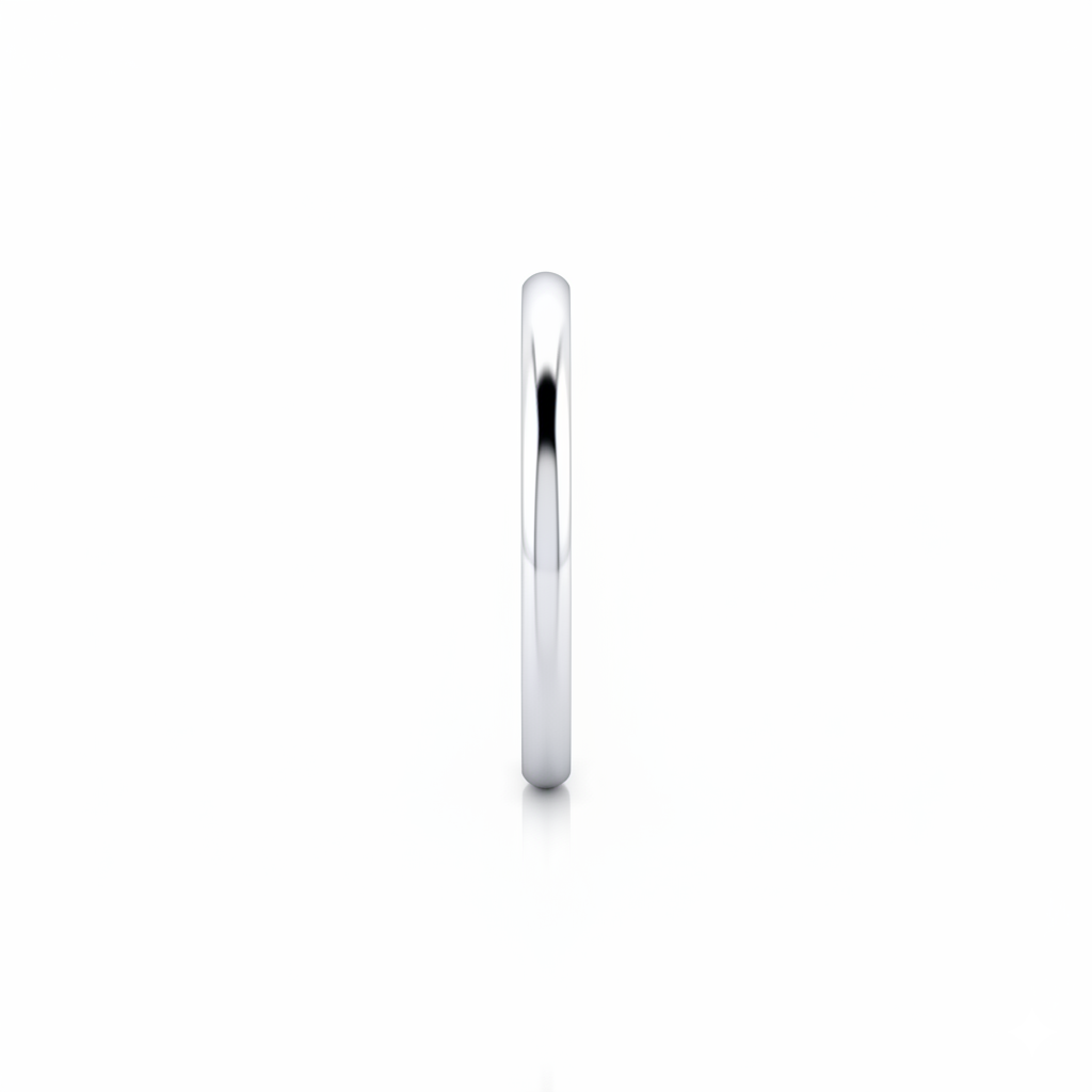 Alliance en or blanc 18 carats 