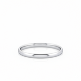 Alliance en or blanc 18 carats 
