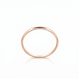 Alliance en or rouge 18 carats 