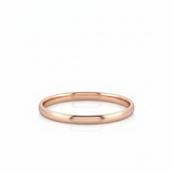 Alliance en or rouge 18 carats 
