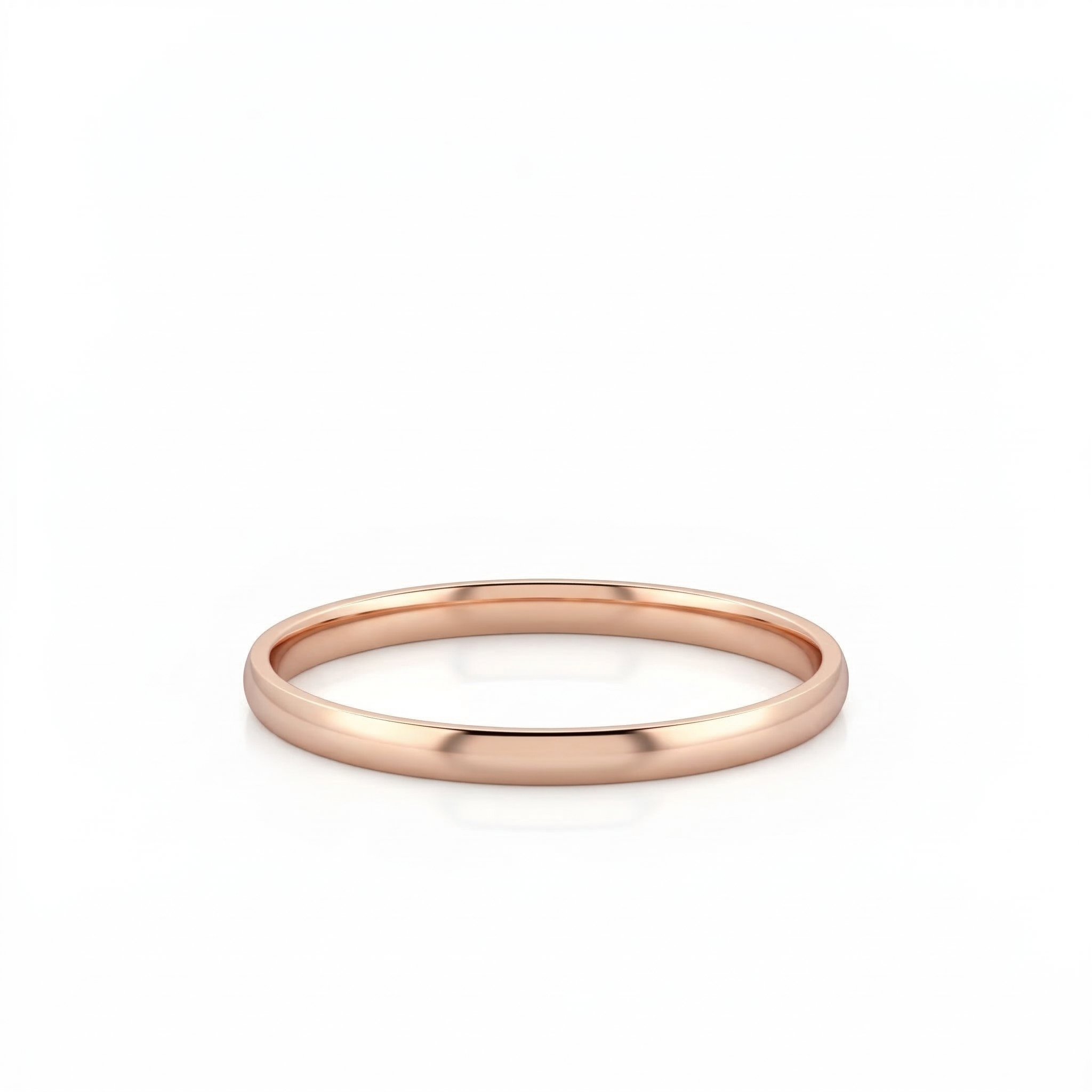 Alliance en or rouge 18 carats 