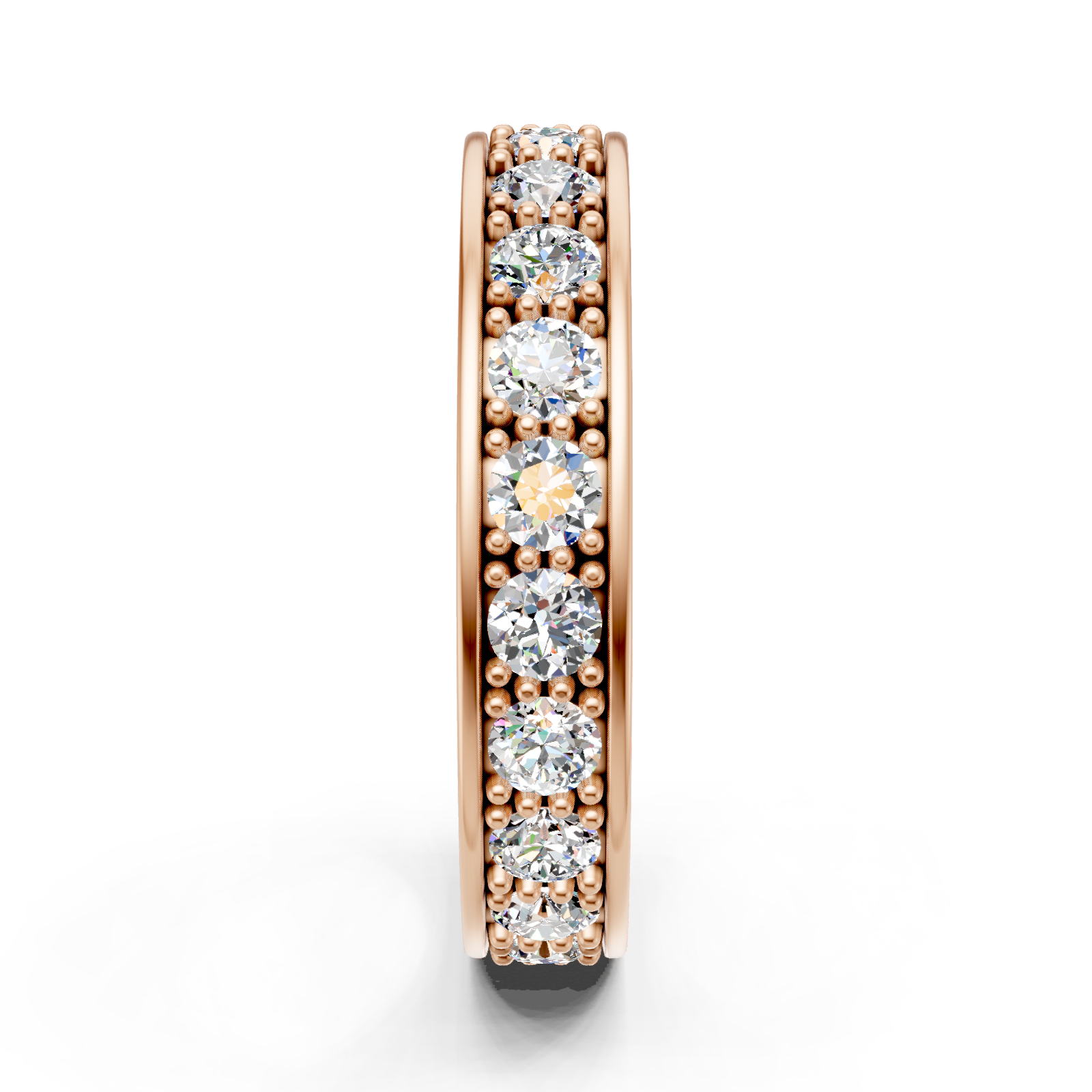 Alliance en or rouge 18 carats