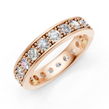 Alliance en or rouge 18 carats