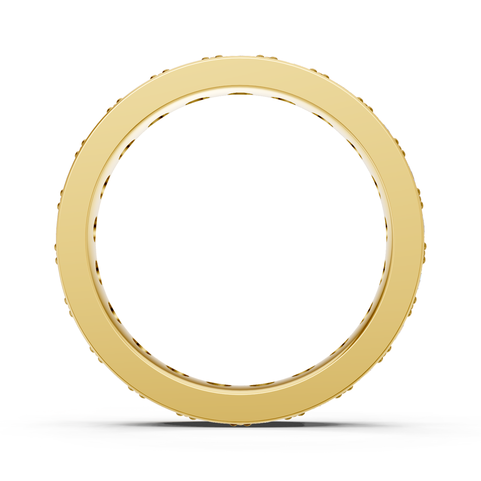 Alliance en or jaune 18 carats