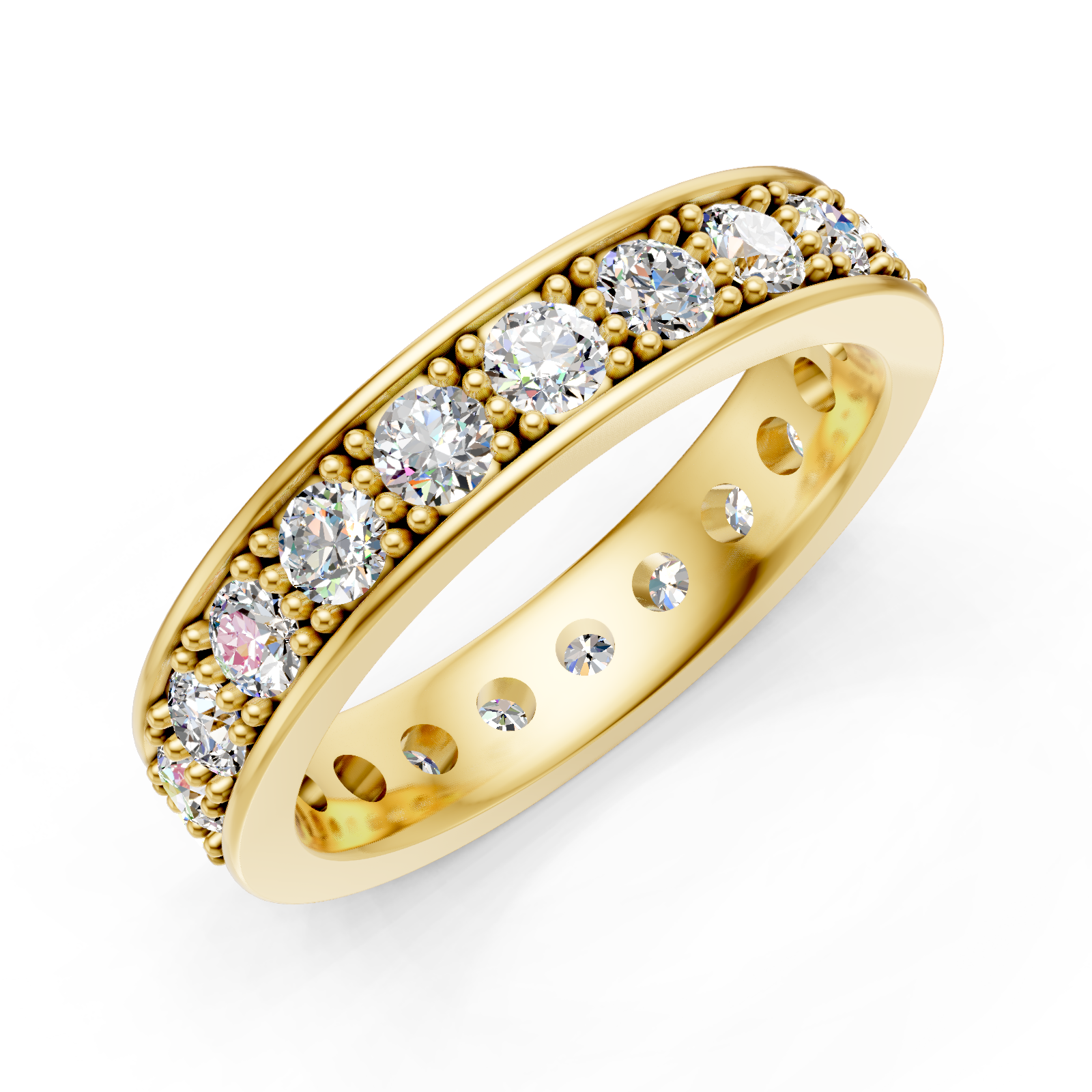 Bague en or jaune 18 carats