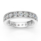 Alliance en or blanc 18 carats