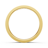 Alliance en or jaune 18 carats
