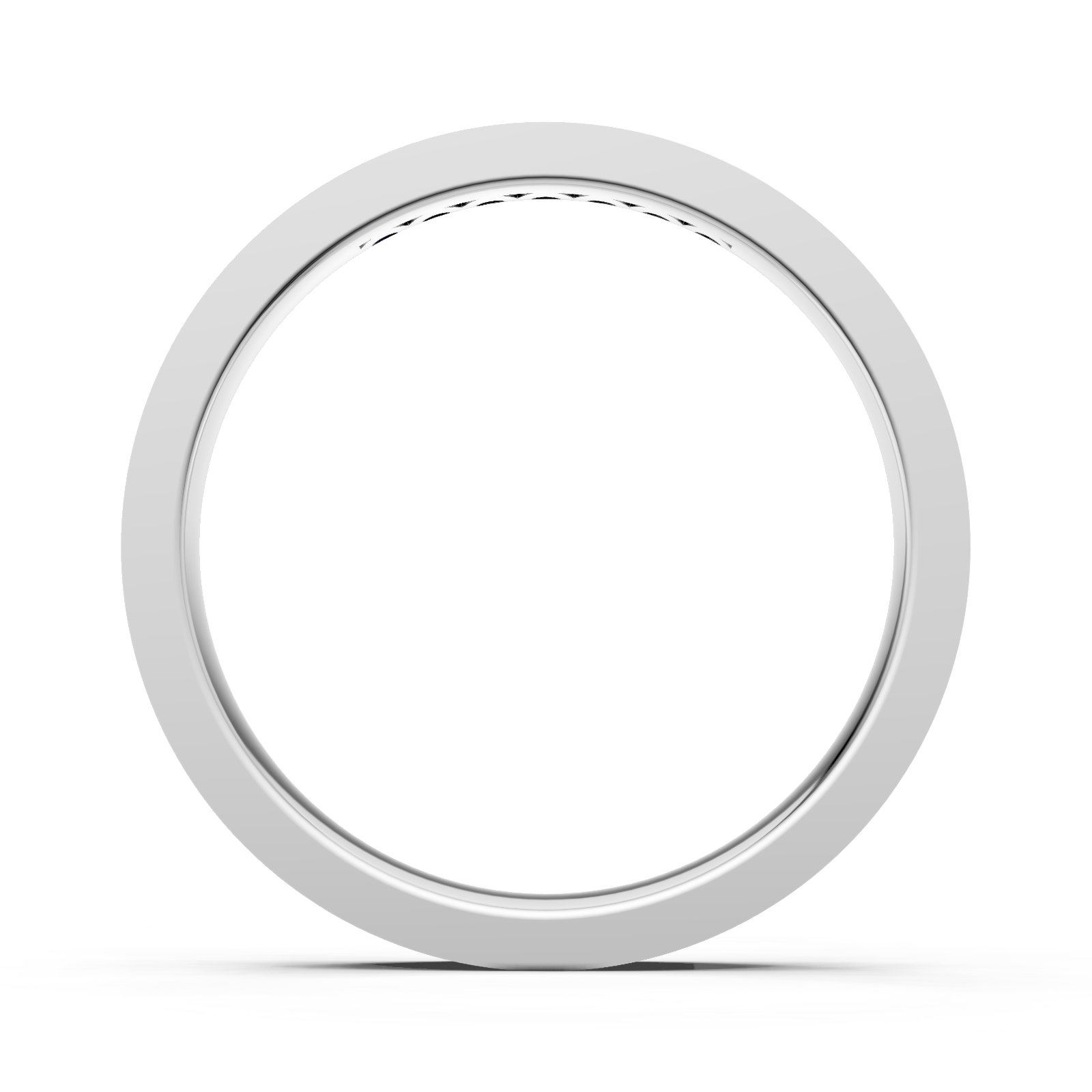 Alliance en or blanc 18 carats