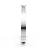 Alliance en or blanc 18 carats