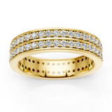 Alliance en or jaune 18 carats