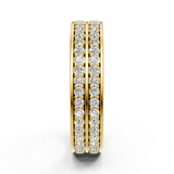 Alliance en or jaune 18 carats