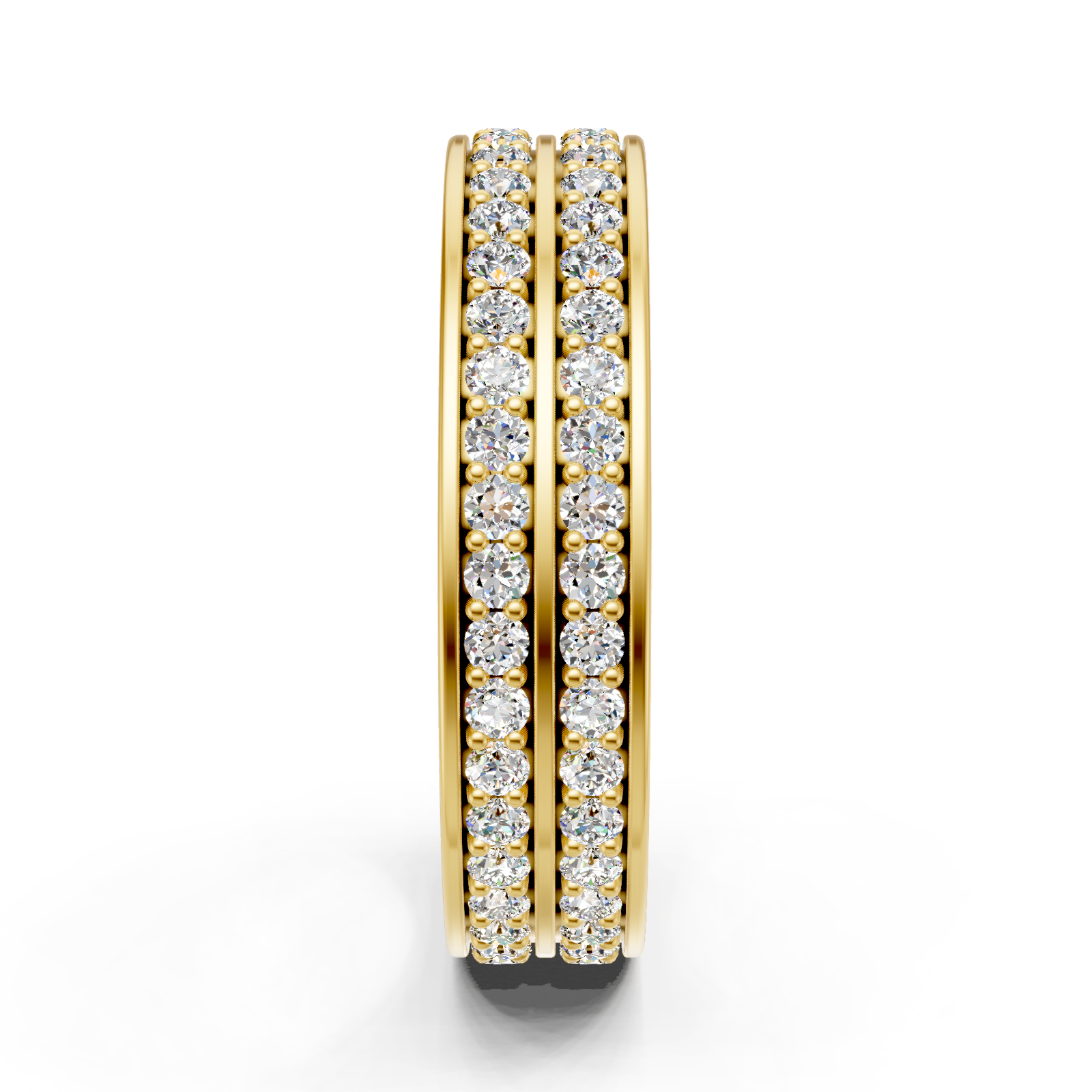 Alliance en or jaune 18 carats