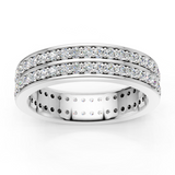 Alliance en or blanc 18 carats