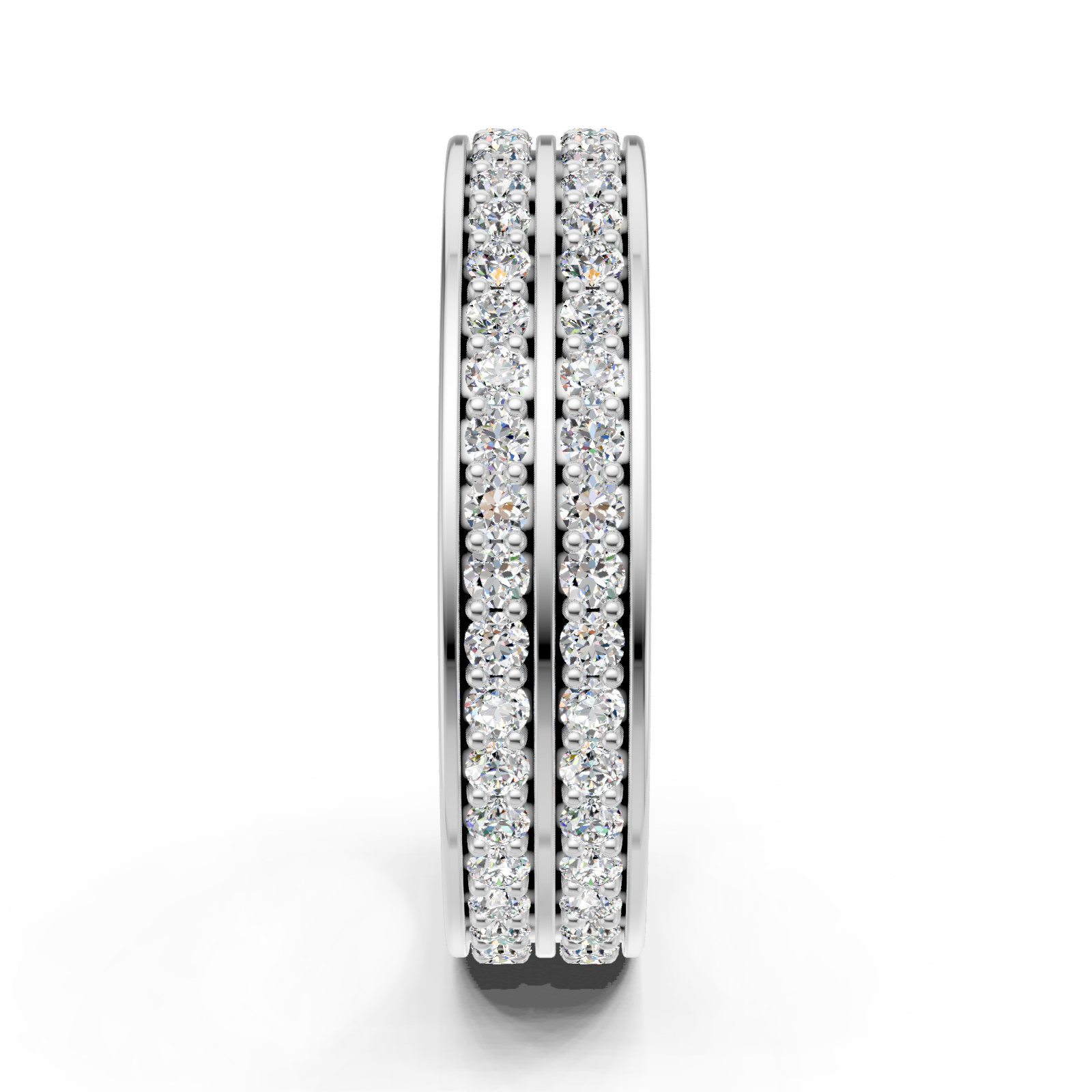 Alliance en or blanc 18 carats