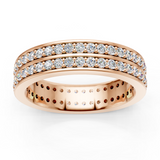 Alliance en or rouge 18 carats