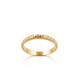 Alliance en or jaune 18 carats 