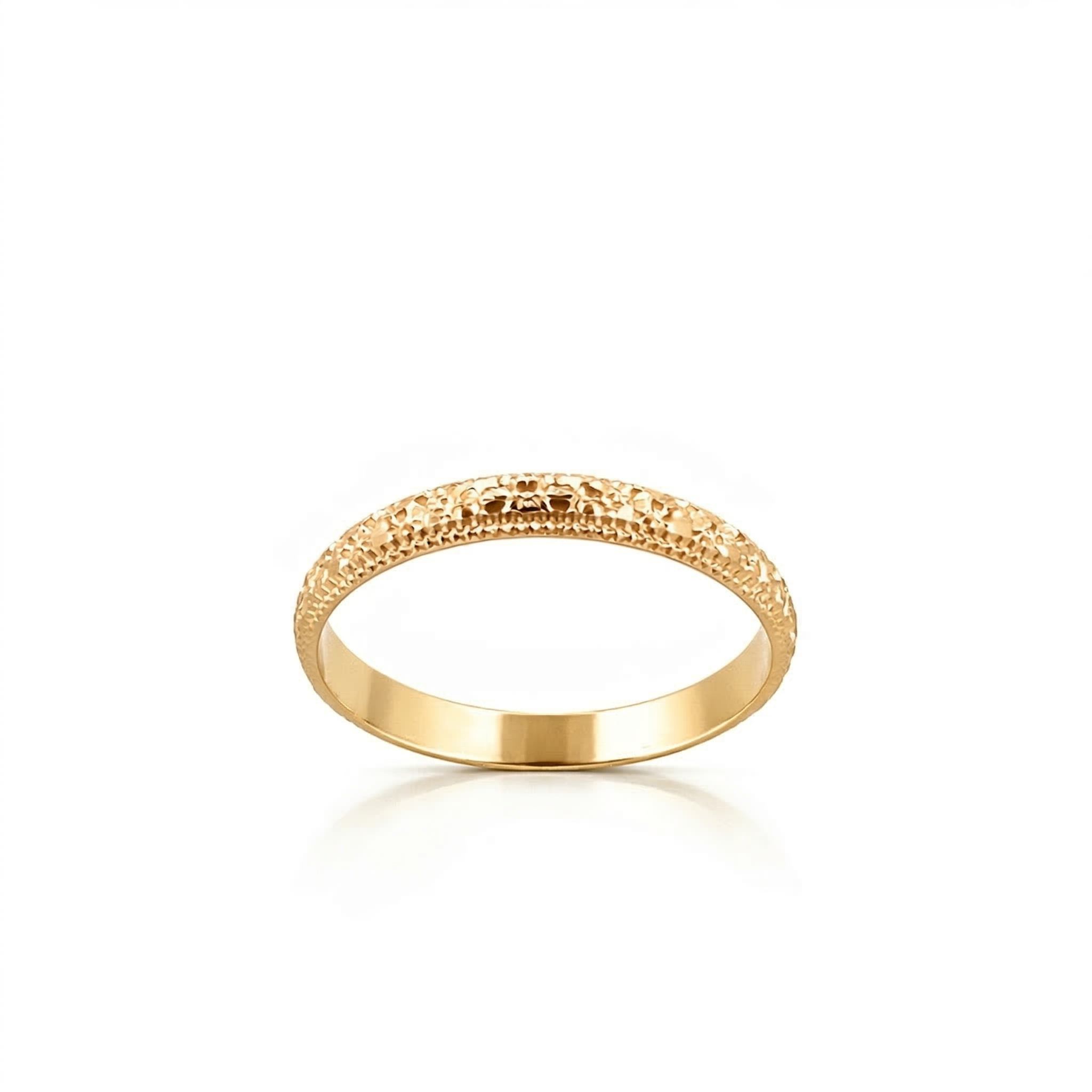 Alliance en or jaune 18 carats 