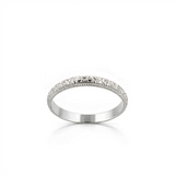 Alliance en or blanc 18 carats