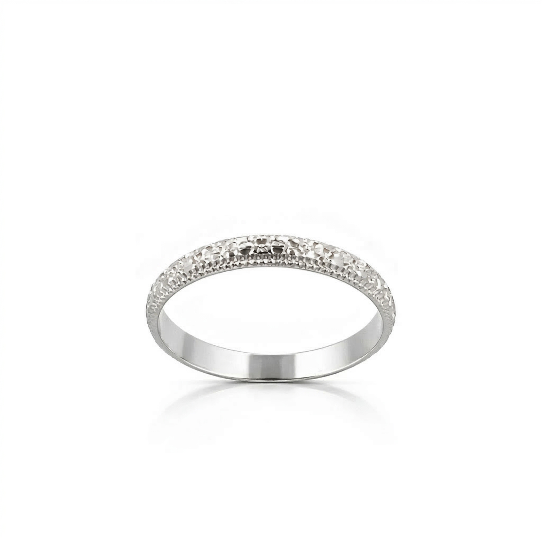 Alliance en or blanc 18 carats
