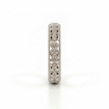 Alliance en or blanc 18 carats 