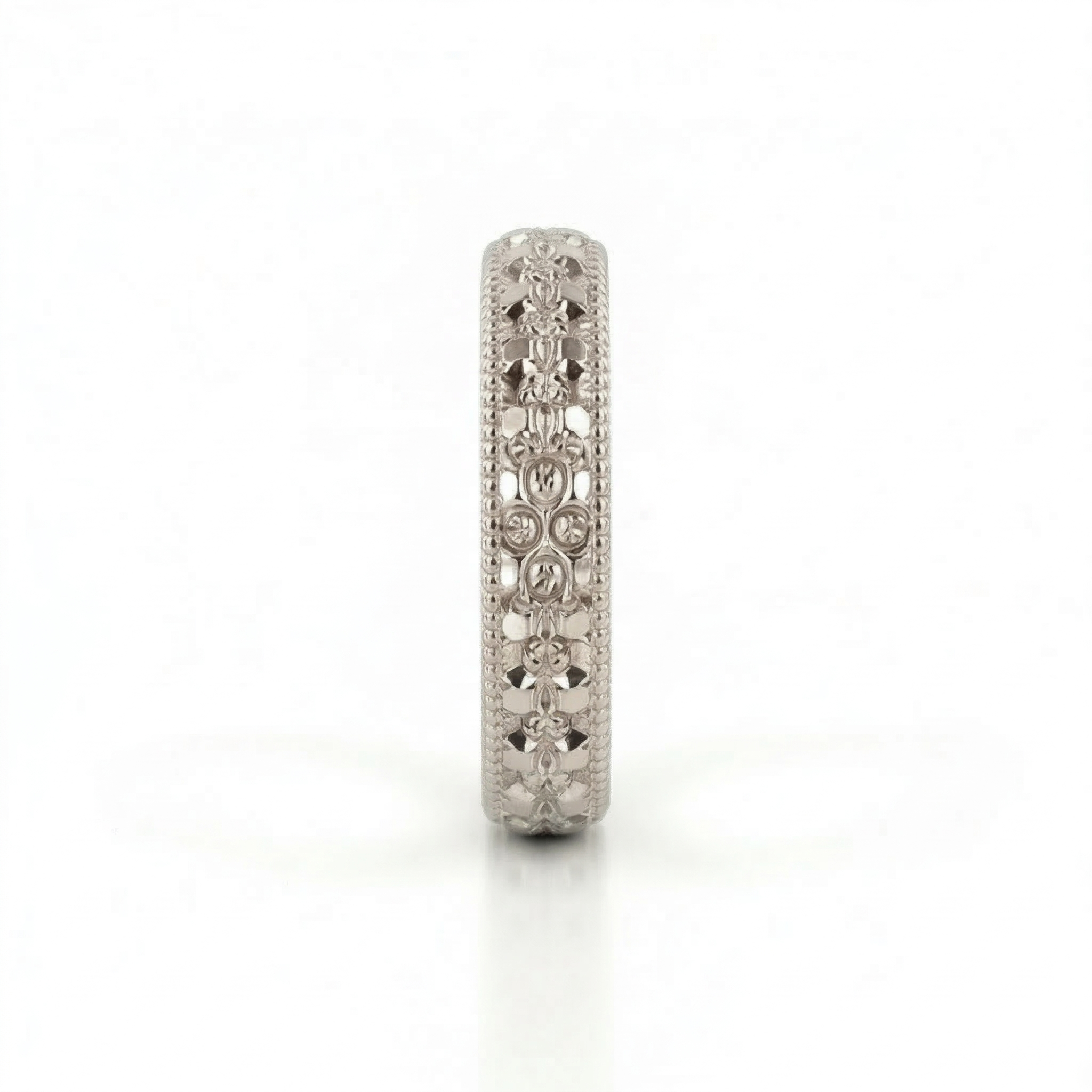 Alliance en or blanc 18 carats 