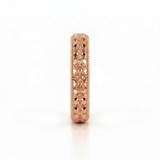 Alliance en or rouge 18 carats 