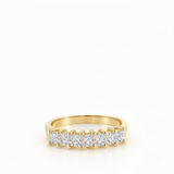 Alliance en or jaune 18 carats