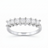 Alliance Bella en or blanc 18 carats