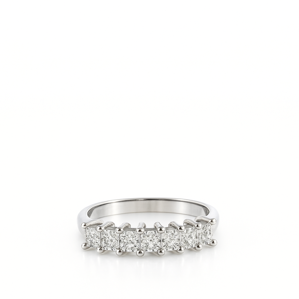 Alliance en or blanc 18 carats
