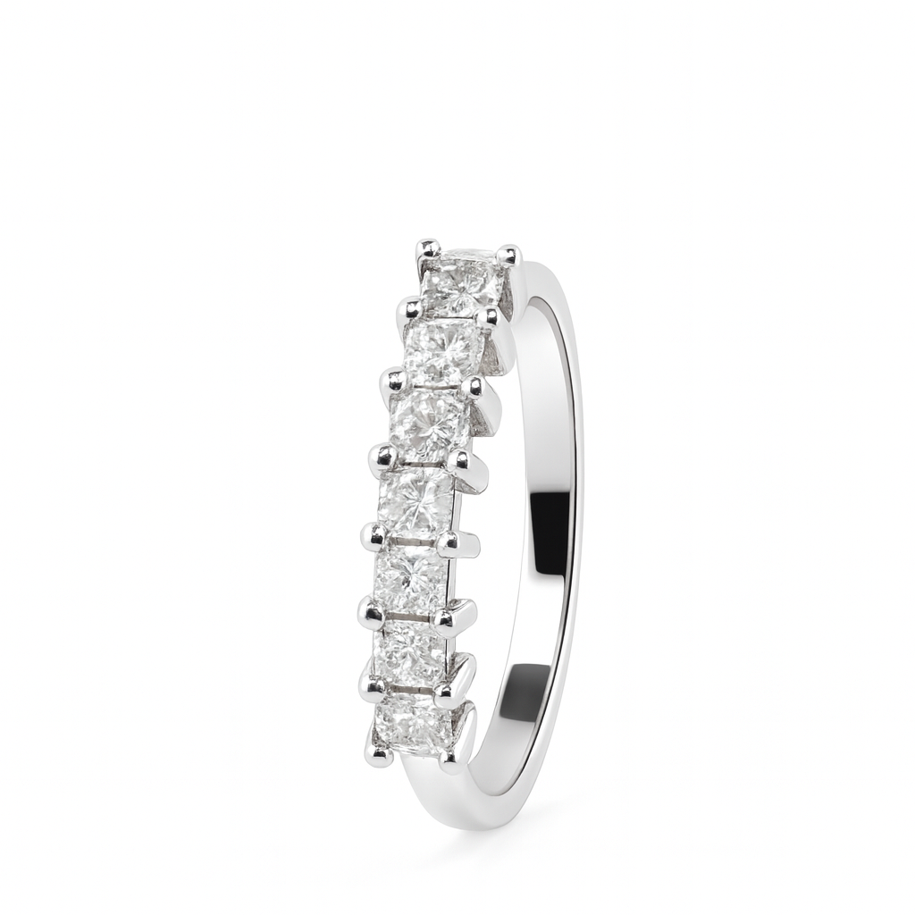 Alliance en or blanc 18 carats