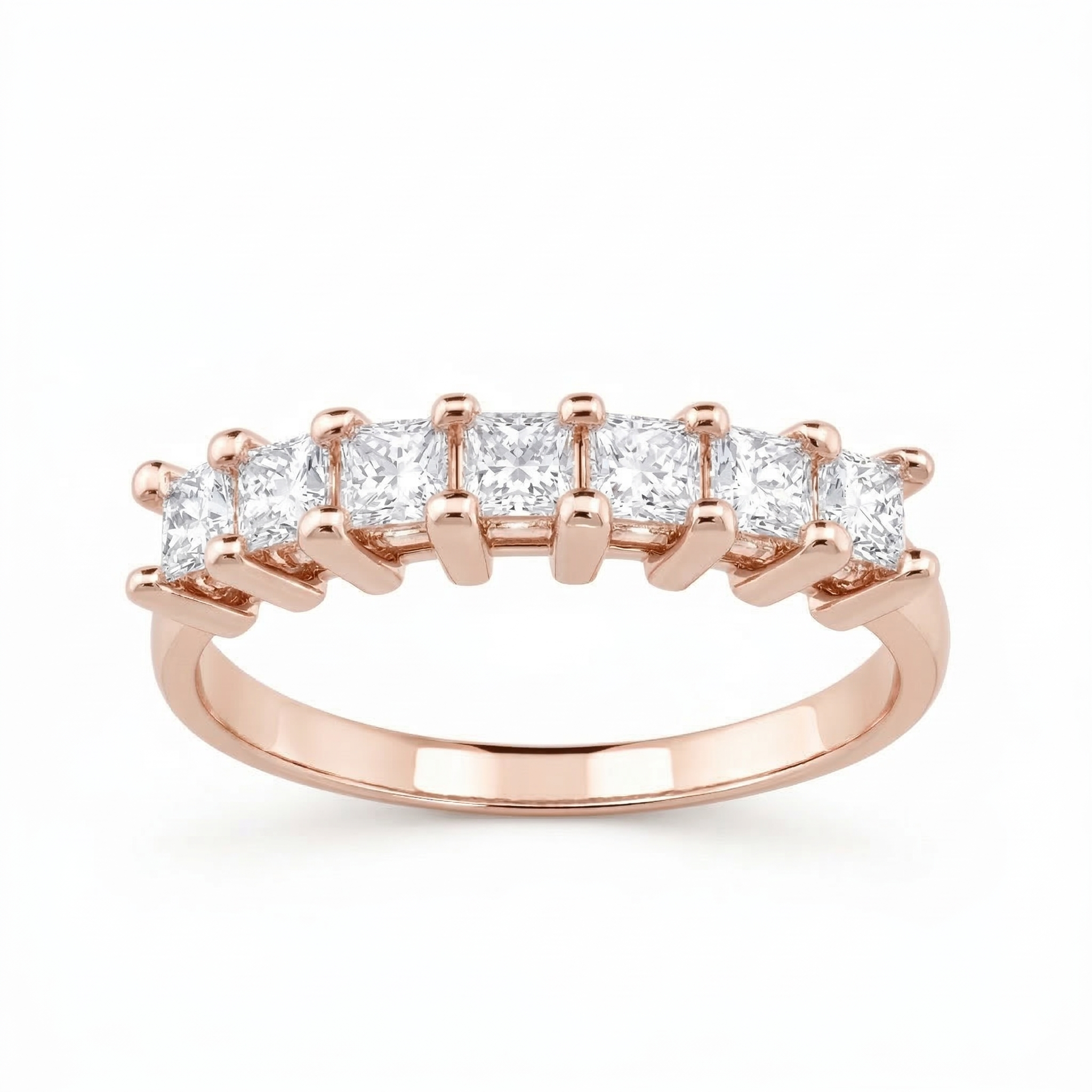 Alliance en or rouge 18 carats