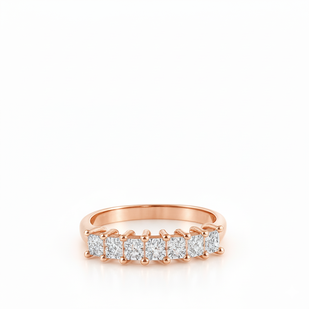 Alliance en or rouge 18 carats