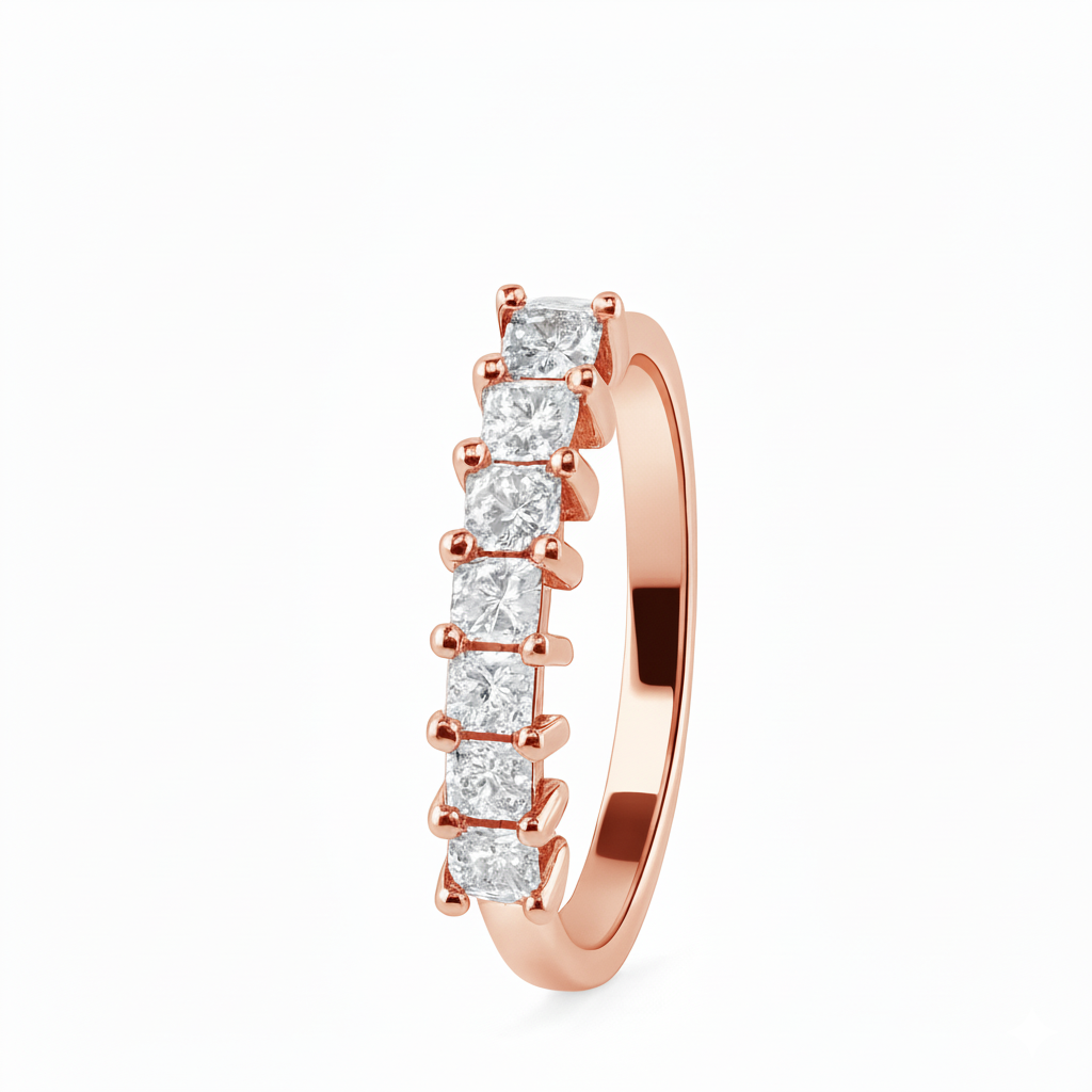 Alliance en or rouge 18 carats
